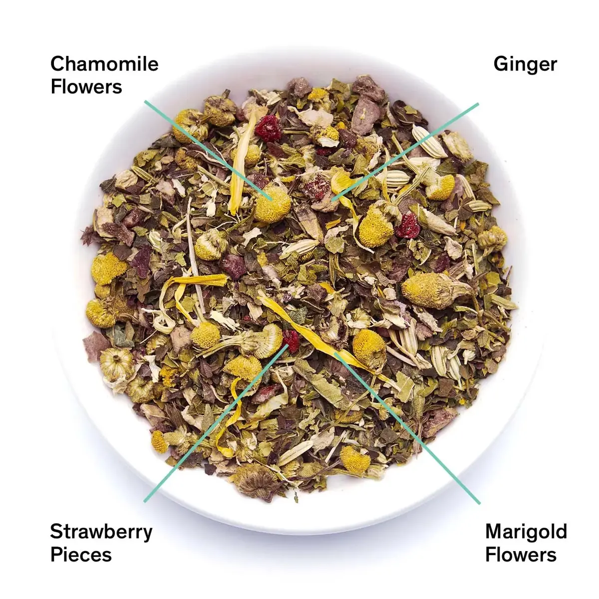 August Uncommon Tea Nightfall - Rest And Digest Herbal Tea (Caffeine Free) 1