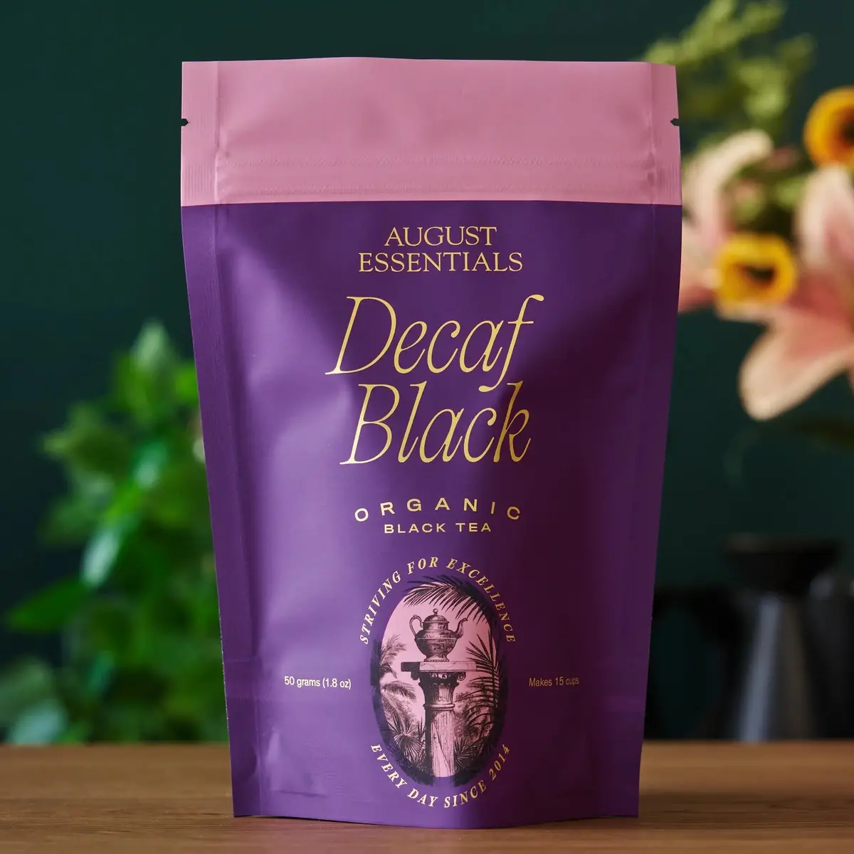 August Uncommon Tea Essentials Decaf Black Black Tea 1