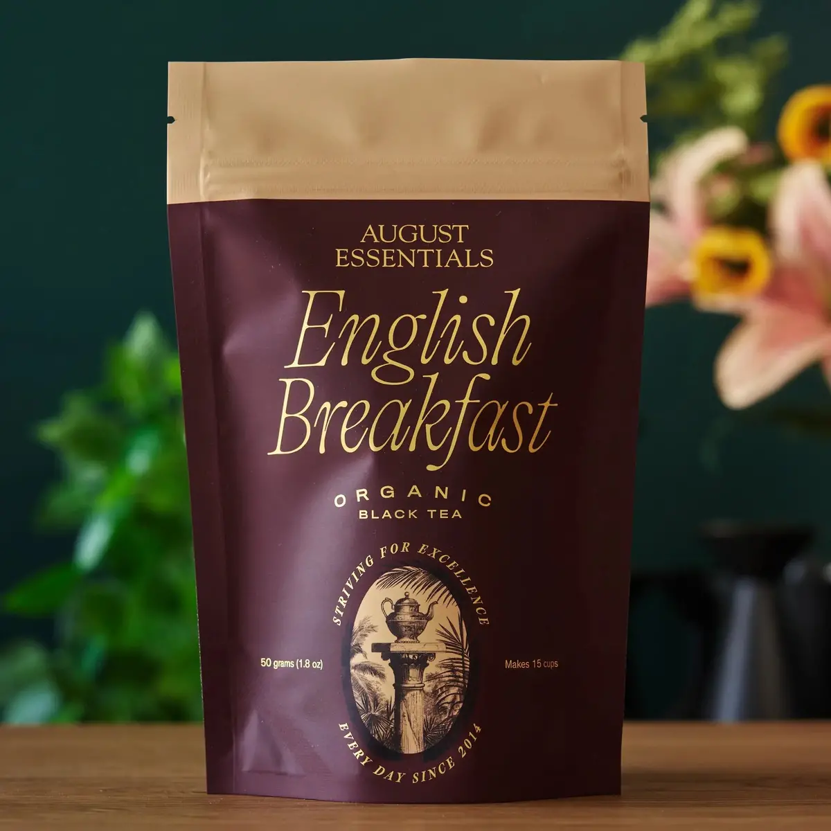 August Uncommon Tea Essentials English Breakfast Black Tea 1