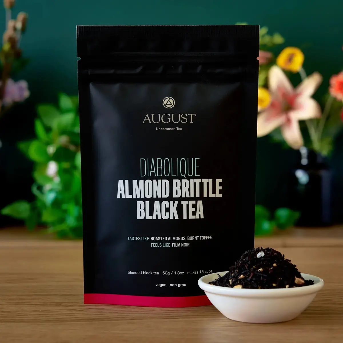 August Uncommon Tea Diabolique - Almond Brittle Black Tea 1