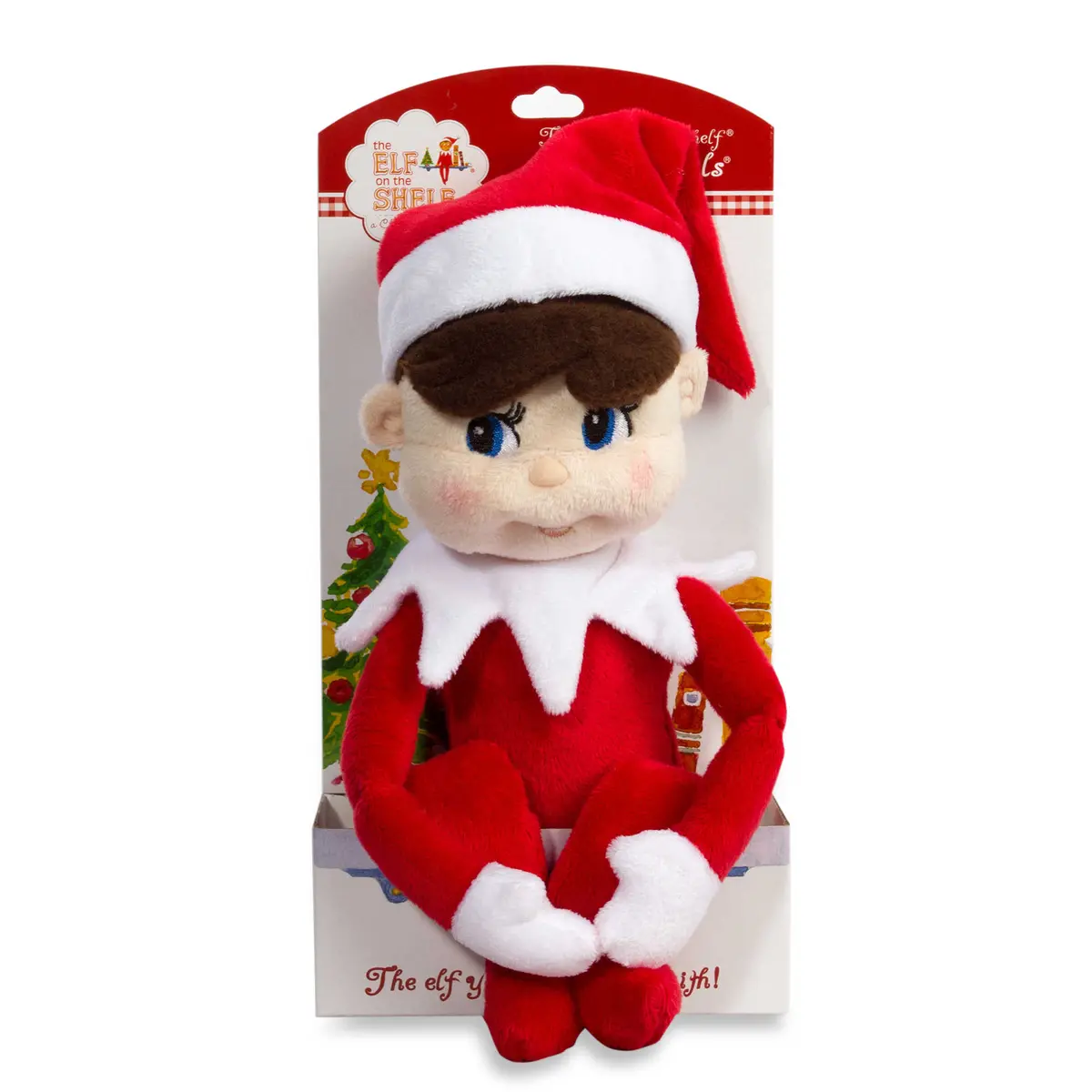 The Elf On The Shelf® Light Skin Boy Elf Plushee Pal 1