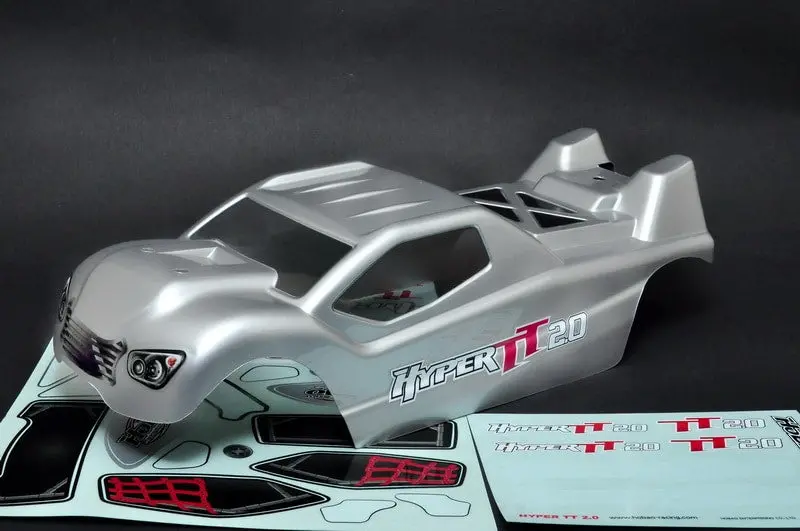 11385Sv　1/10 Hyper Tt 2.0 Body Shell -Silver 1
