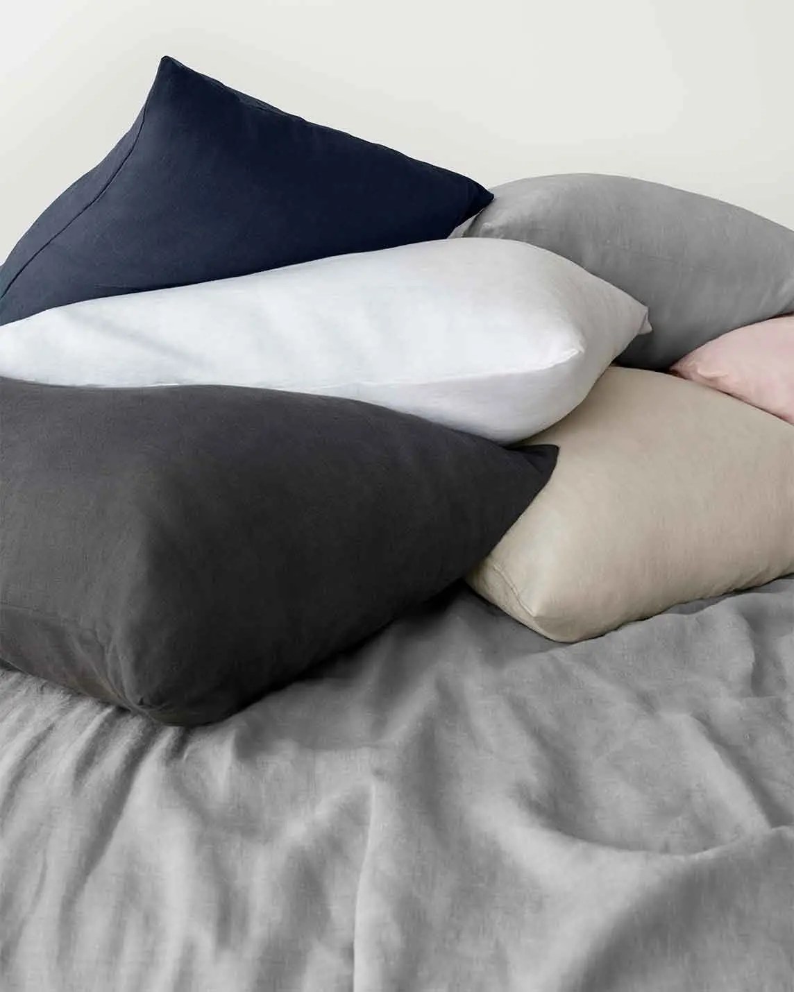 Stonewashed Linen Pillowcases 1