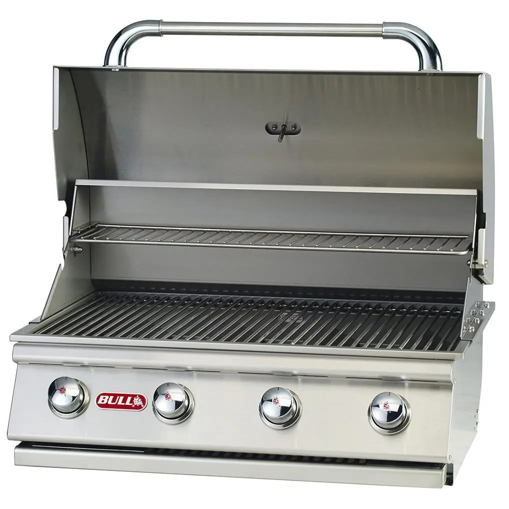 Bull Outlaw 30" 4-Burner Stainless Steel Drop-In Grill 1
