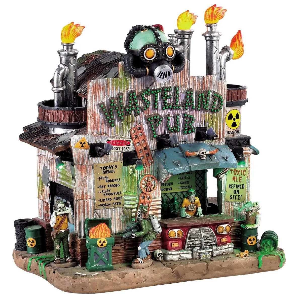 Lemax Spooky Town Wasteland Pub #85305 1