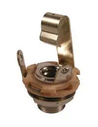 Switchcraft L11 Long Thread Open Jack - 1/4" Female 1