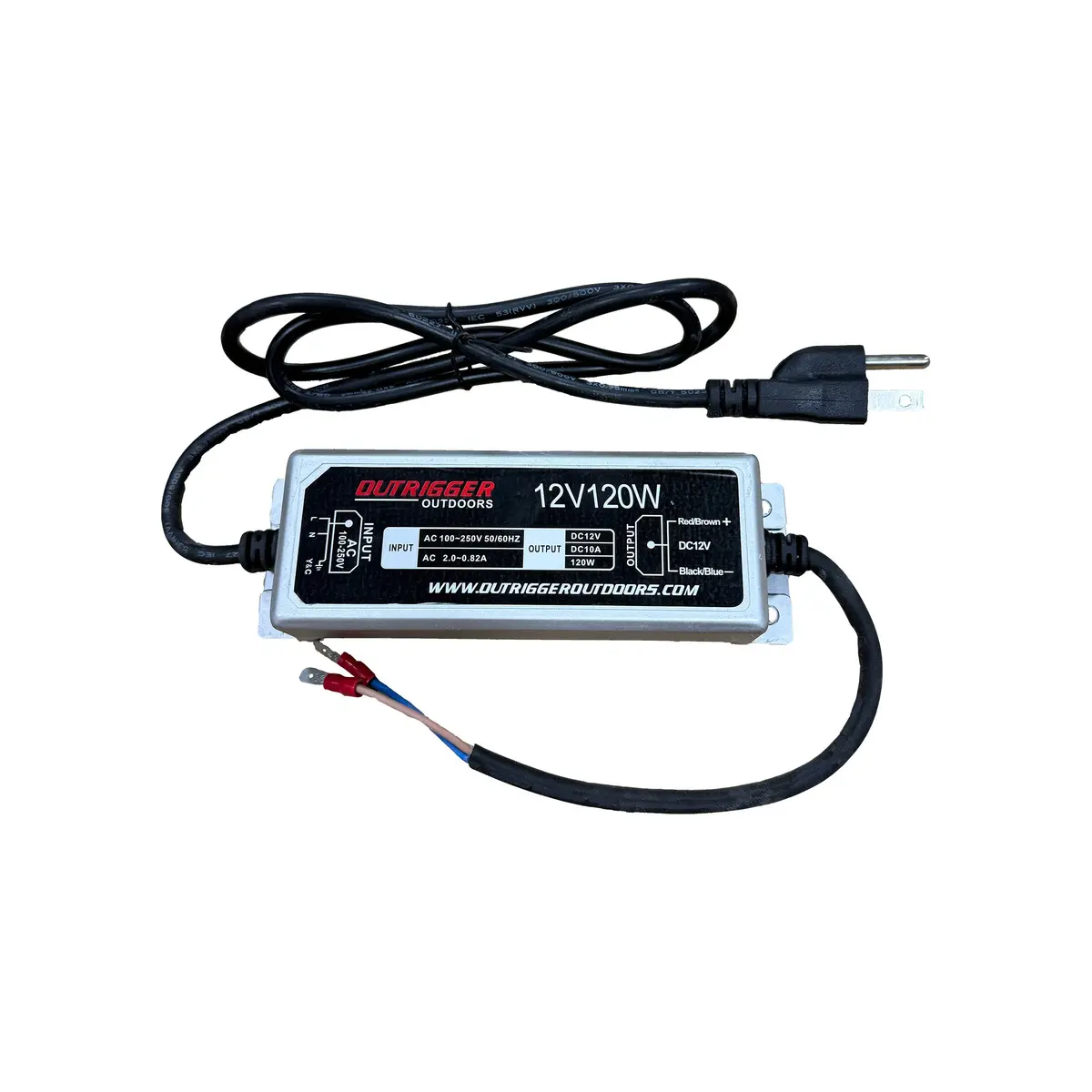 120-Watt Power Converter (110V-220V Ac To 12-Volt Dc) 1