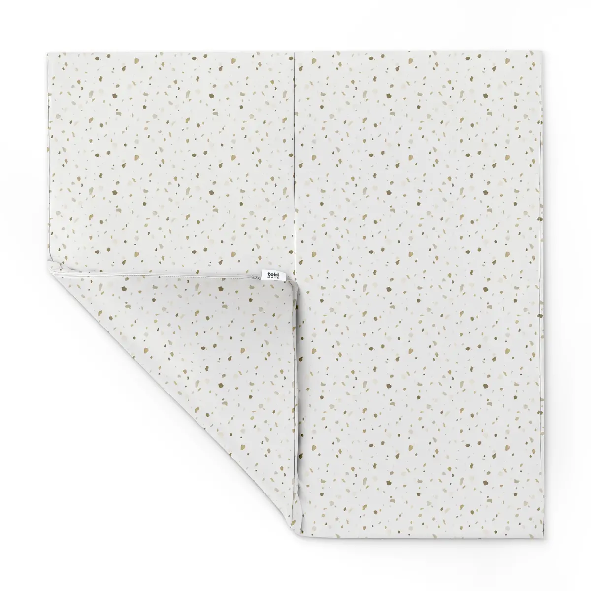 Terrazzo Chalk Vegan Leather Mat 1