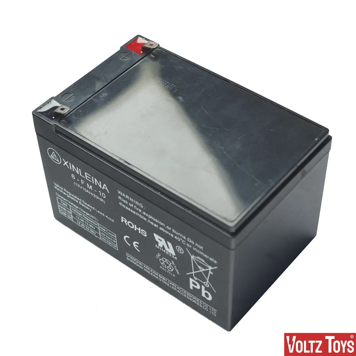 12V10ah Battery For Kids Ride-On Cars - Voltz Toys 1