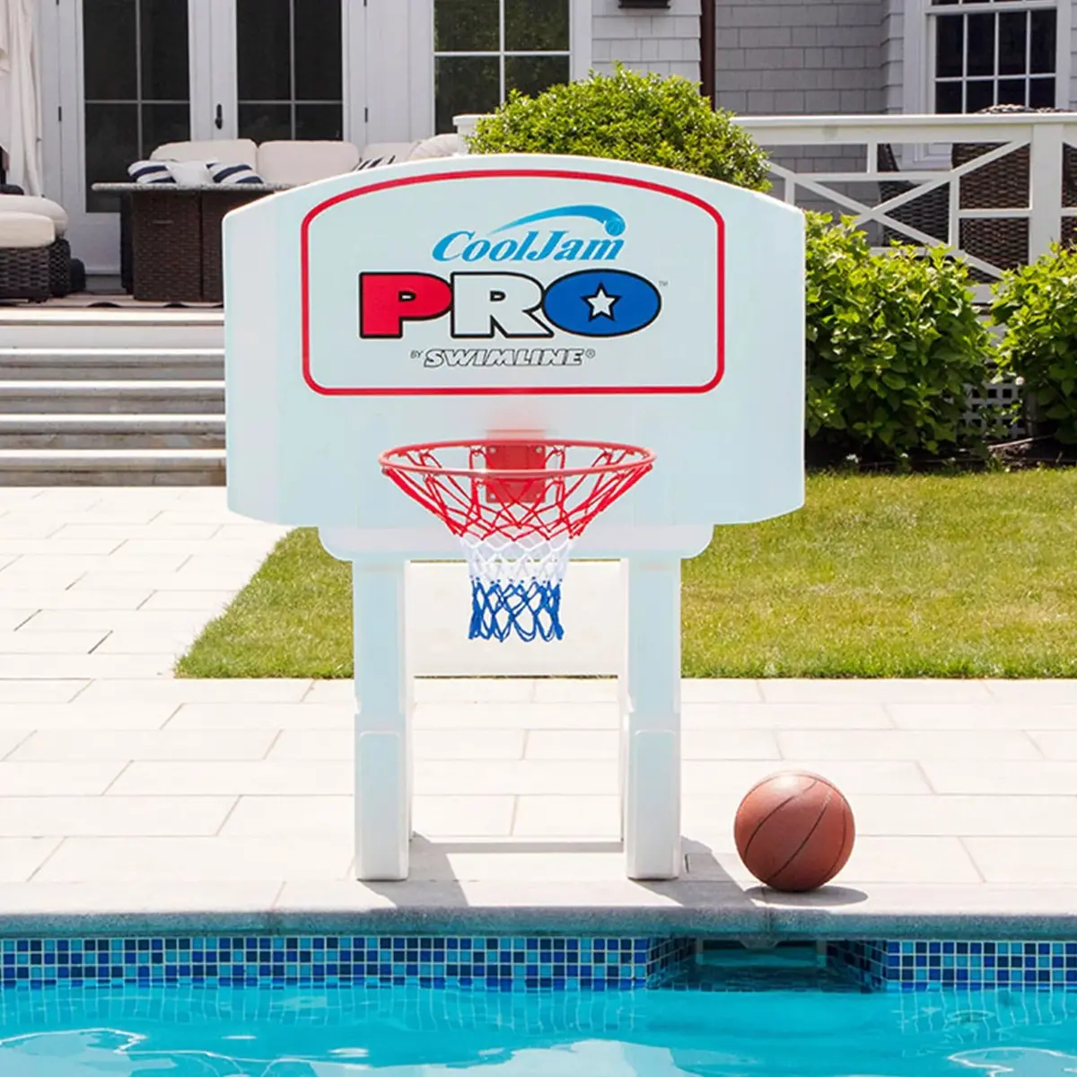 Swimline Cool Jam Pro Poolside Basketball Game 1