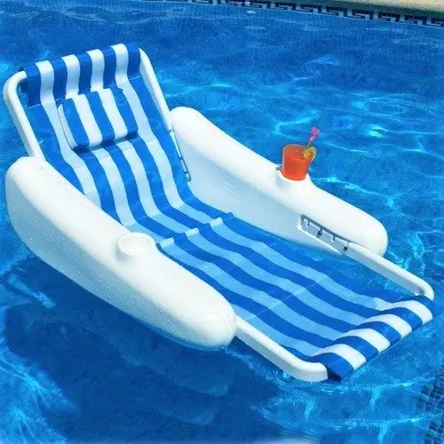 Swimline Sunchaser Sling Style Floating Lounge Chair 1