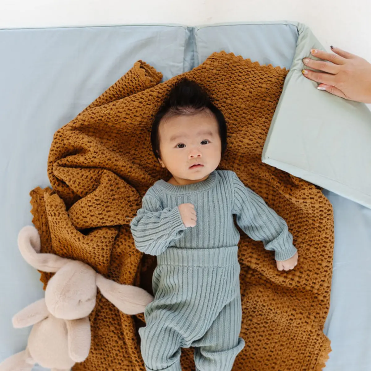 Toki Mats Sage + Breeze Organic Cotton Mat 3