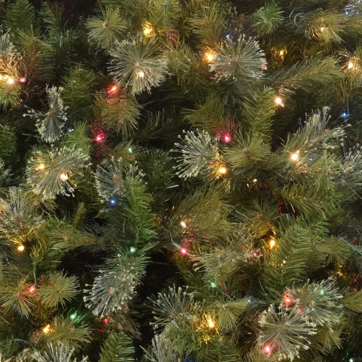 7.5' Rocky Mountain Instant Lite Pole Pre-Lit Artificial Christmas Tree 2