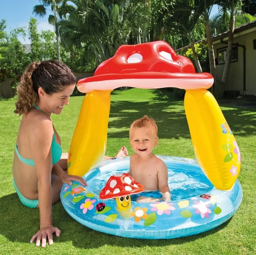 Intex Inflatable Mushroom Baby Pool 1