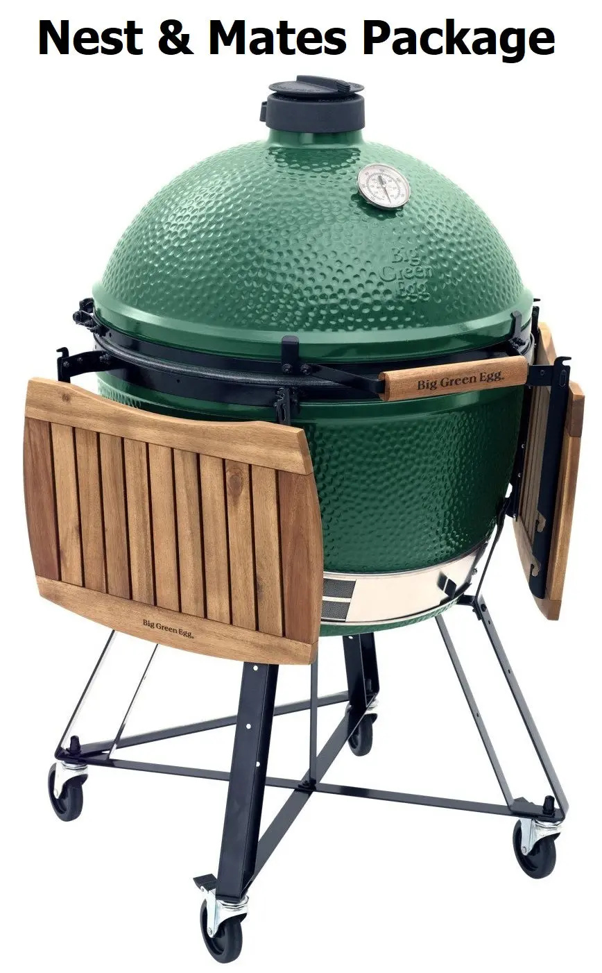 Big Green Egg Xlarge Egg Grill With Nest Options 2