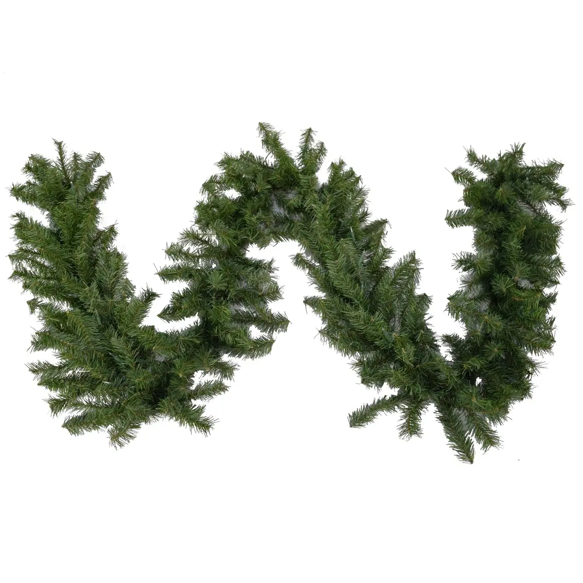 9' Canadian Pine Non-Lit Artificial Christmas Garland 1