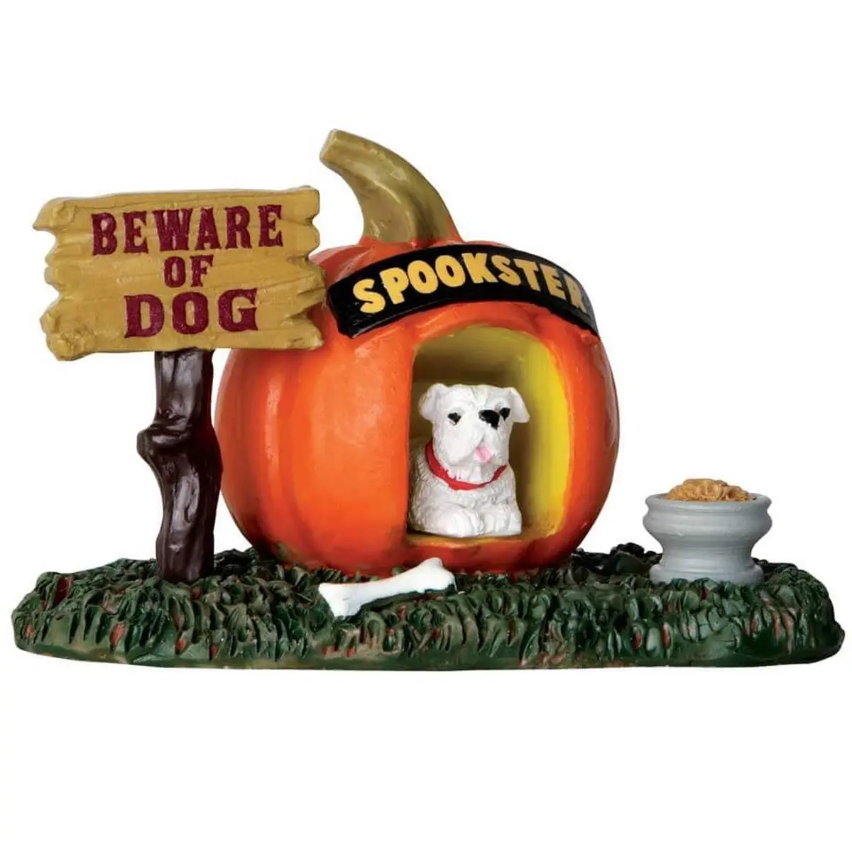 Lemax Spooky Town Pumpkin Doghouse #64053 1