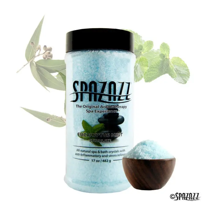 Spazazz Botanical Eucalyptus Mint Crystals - Stimulate 1