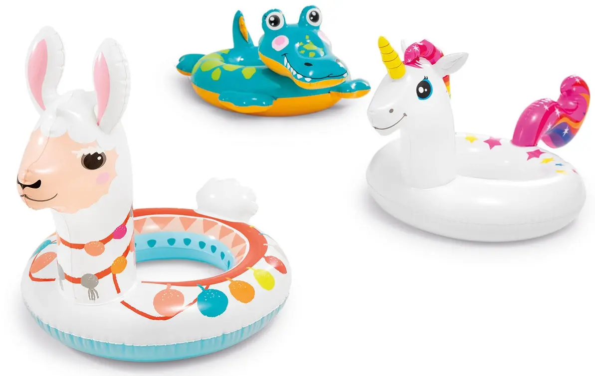 Intex Big Animal Inflatable Kids Pool Ring 2