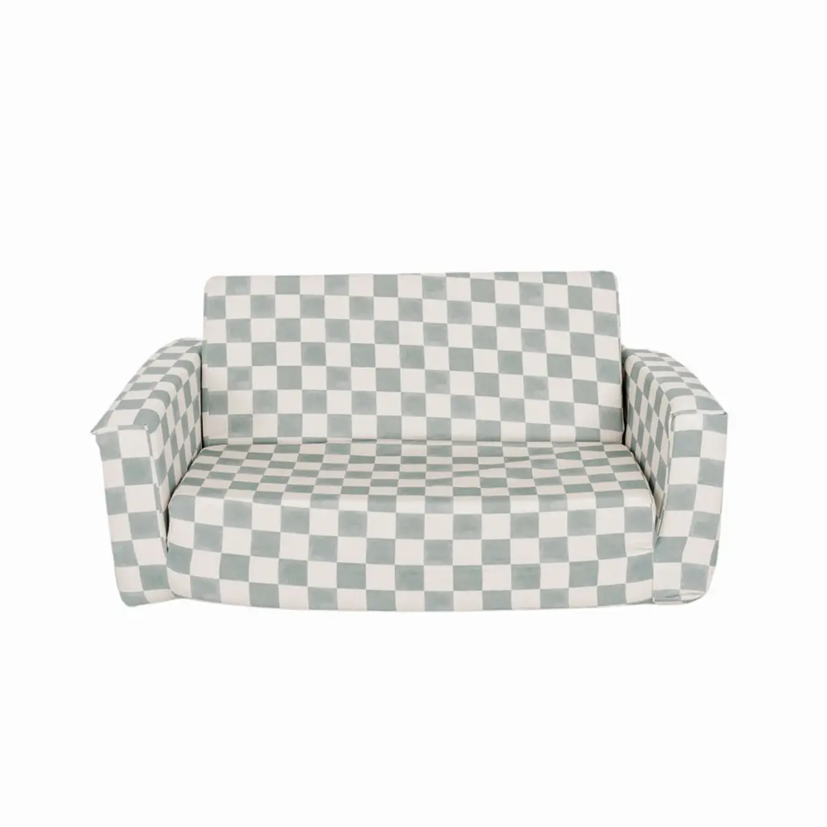 Toki Mats Checker Matcha Play Couch 1
