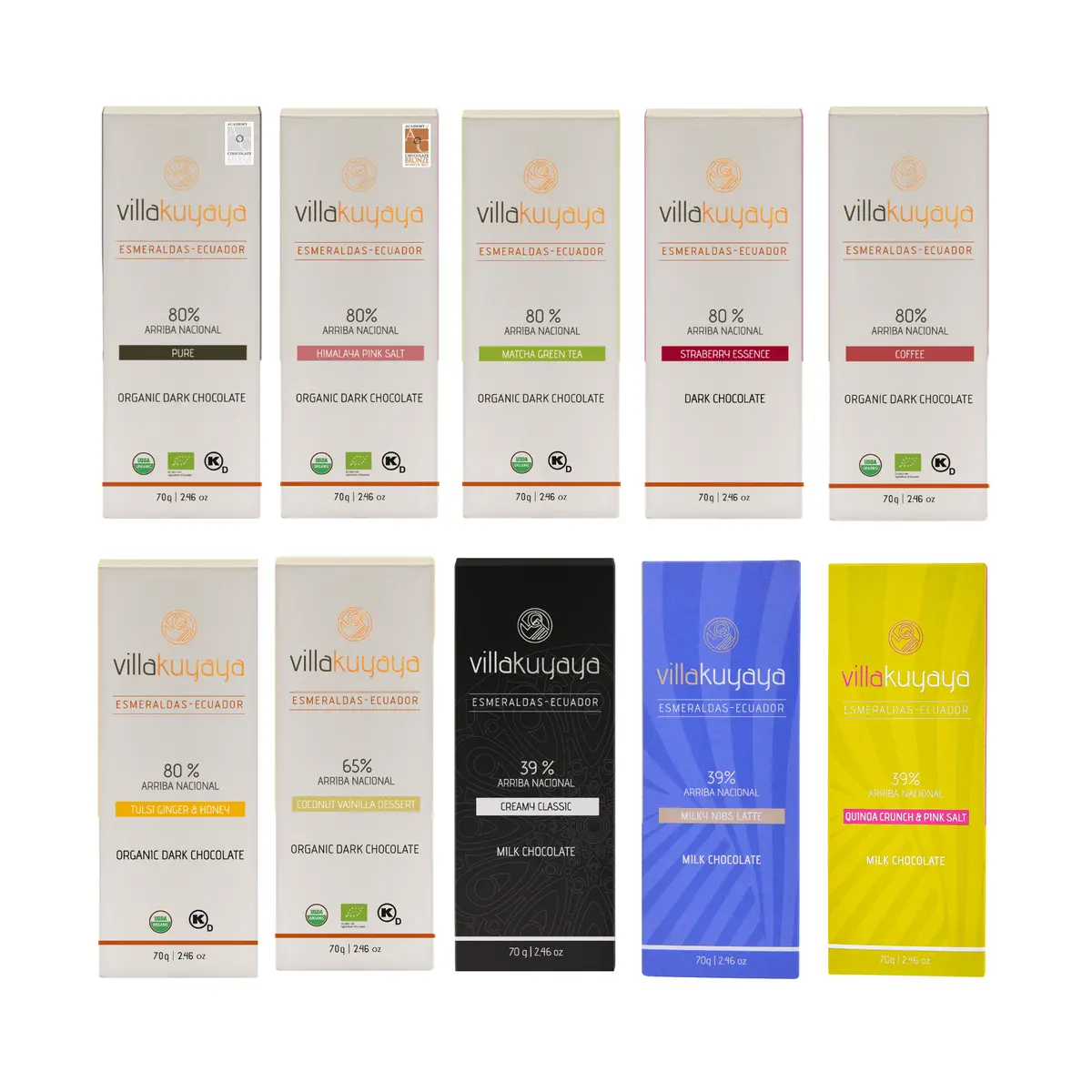 Villakuyaya Mix Collection, Top Flavors, Pack Of 10 1