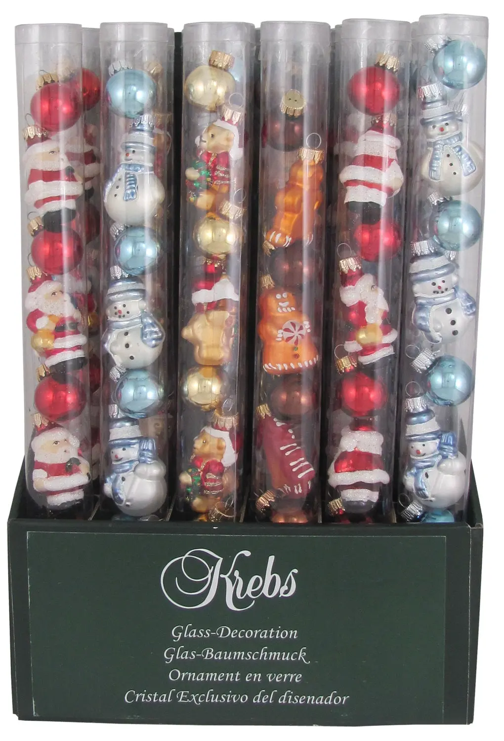 Mini Figurine Christmas Ornaments 1