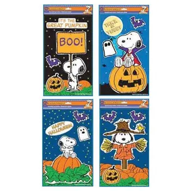 Peanuts Spooky Jelz Cling 1