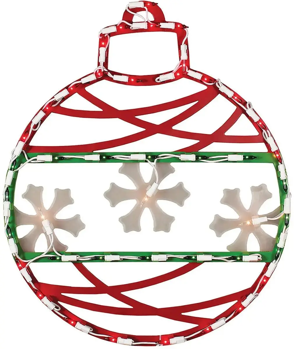 Lighted Ornament Window Silhouette 1