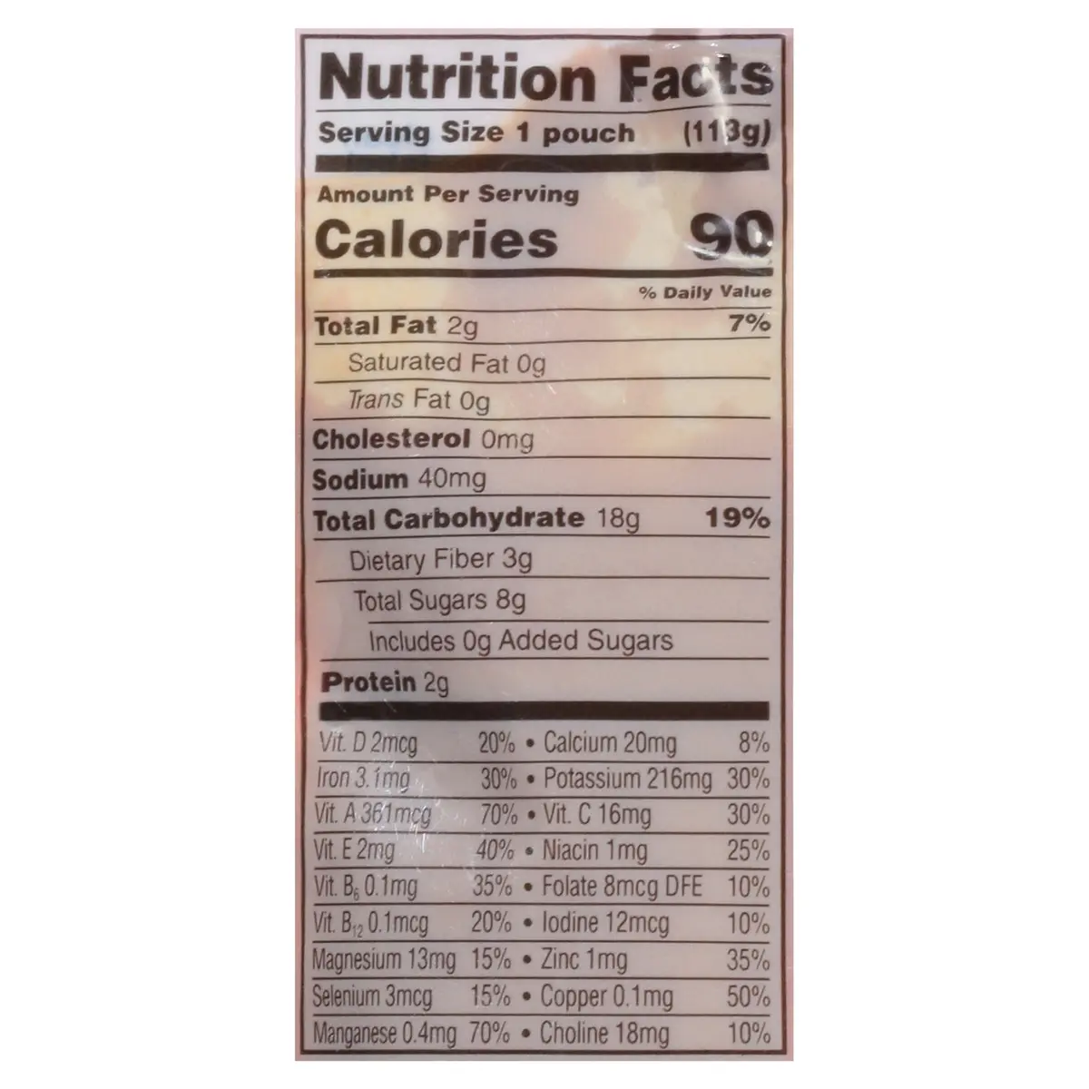 Cerebelly Sweet Pot Peach Mango Puree 4 Oz Pouch - Case Of 6 2