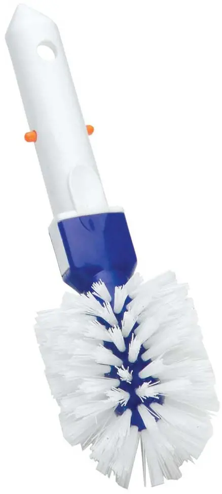 Ocean Blue Pool/Spa Corner Scrub Brush 1