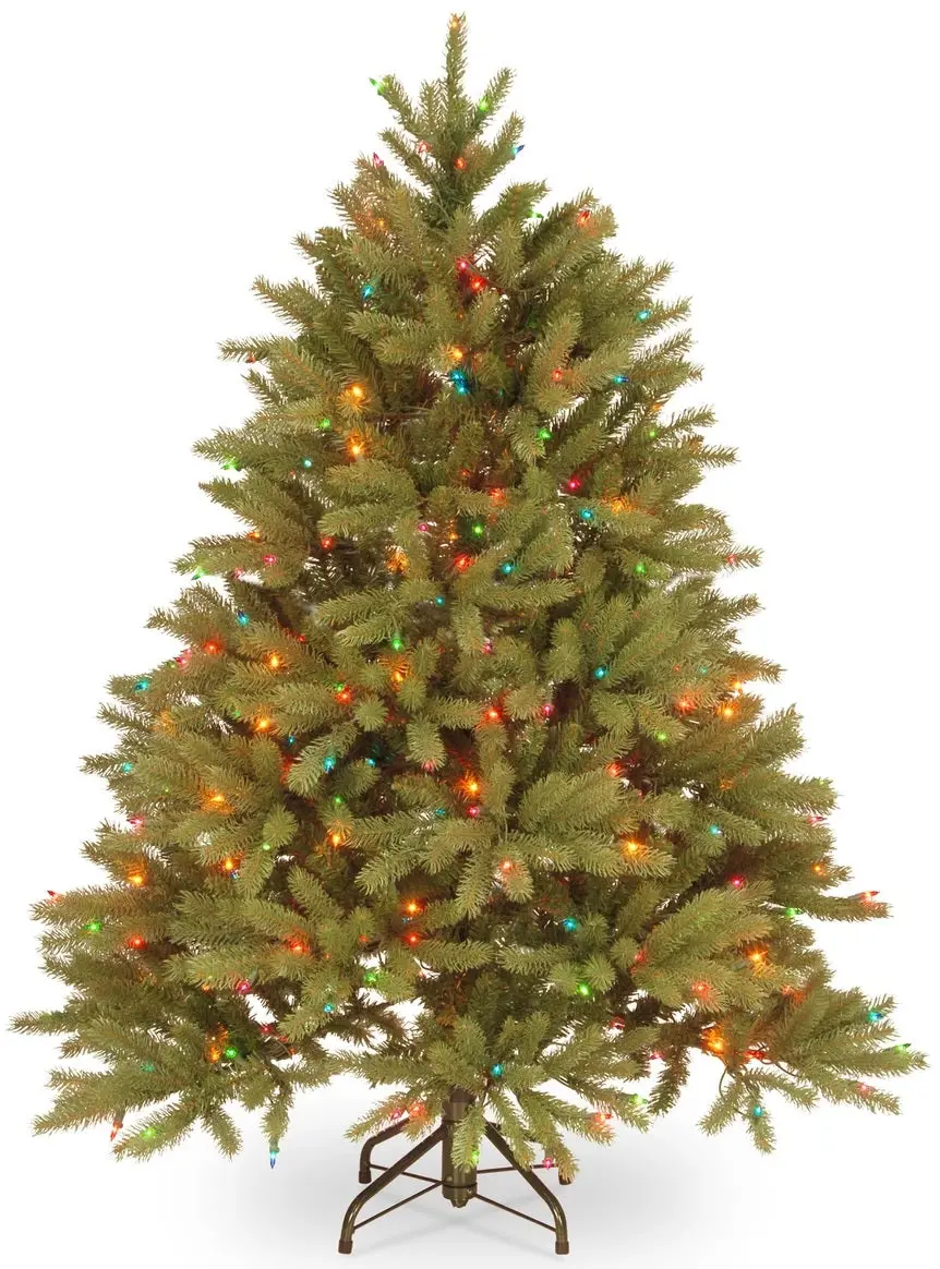 4.5' Majestic Spruce Pre-Lit Artificial Christmas Tree 1
