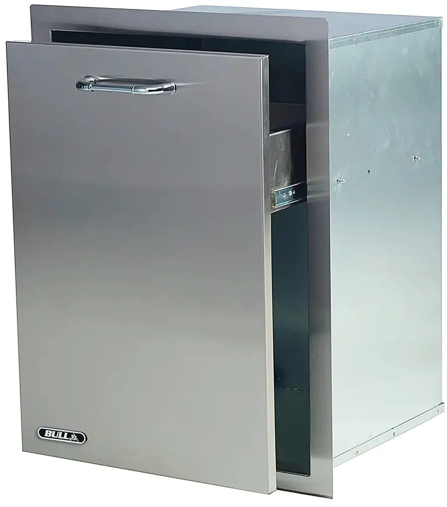 Bull Outdoor Grill 10-Gallon Pull-Out Trash Drawer 1