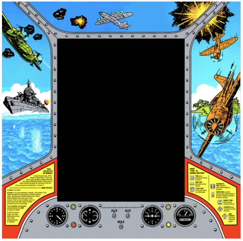 1943 Arcade Bezel 1
