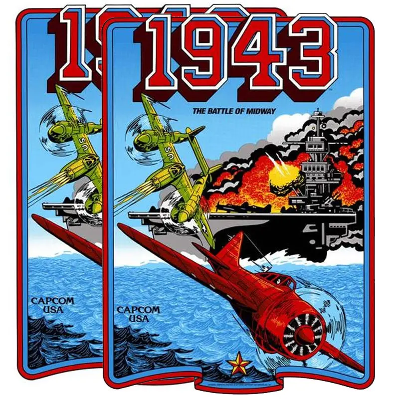 1943 Battle Of Midway Side Art Decals 1