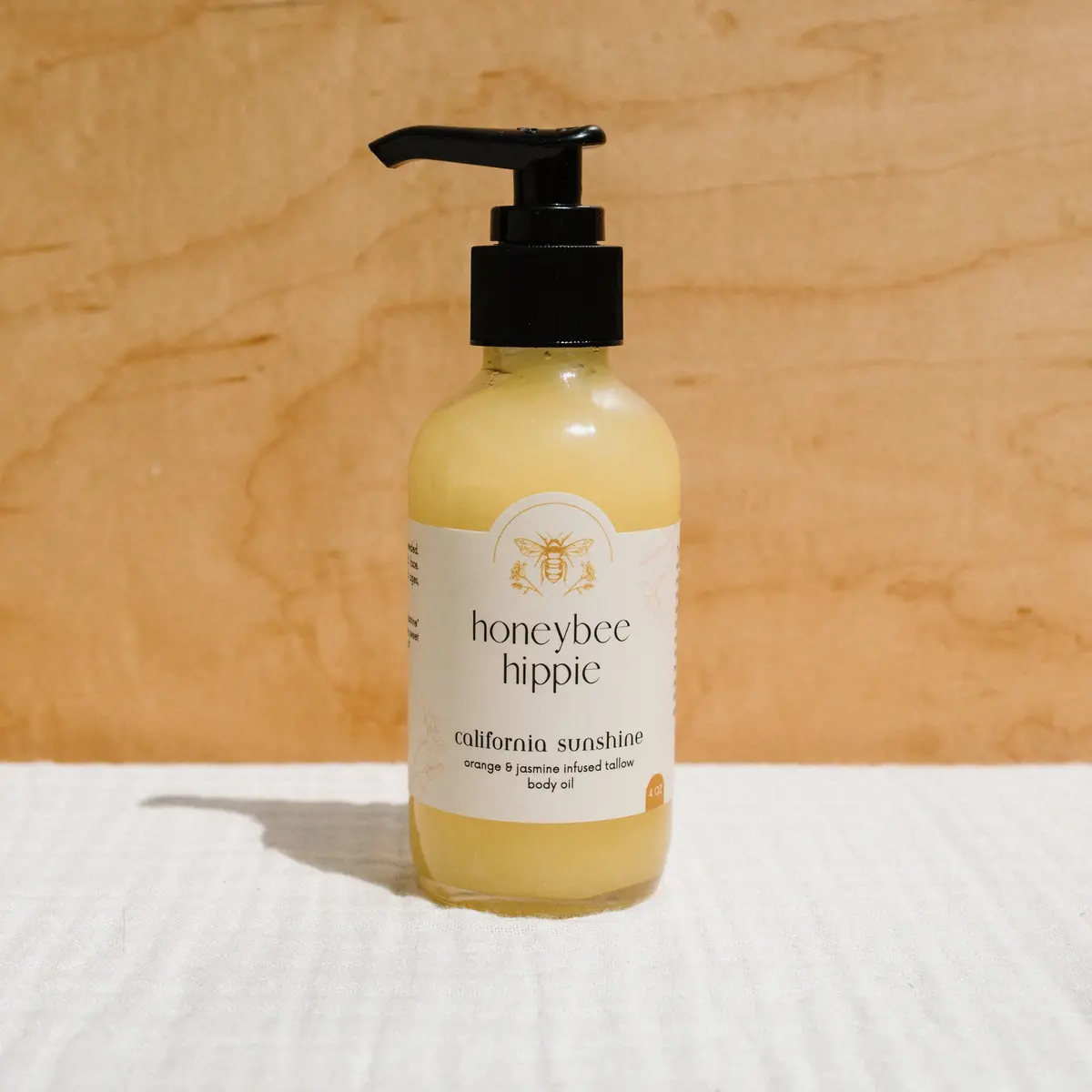Honeybee Hippie California Sunshine Tallow Oil 1