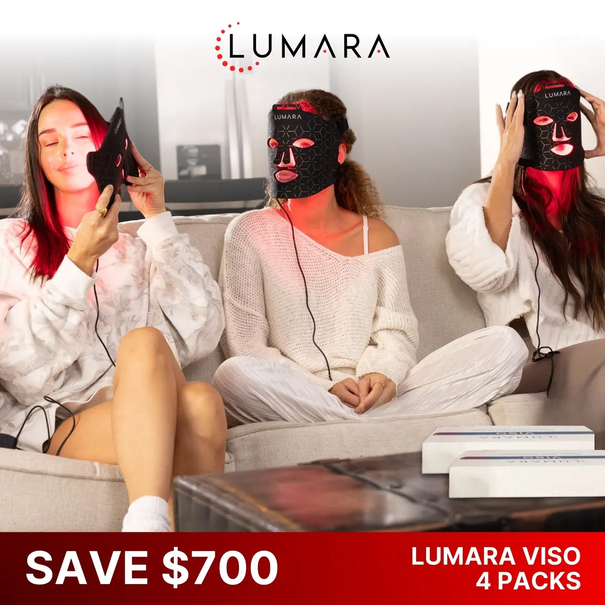 Viso Fda-Certified Red Light Therapy Mask - 470 Micro-Leds For Anti-Aging 3