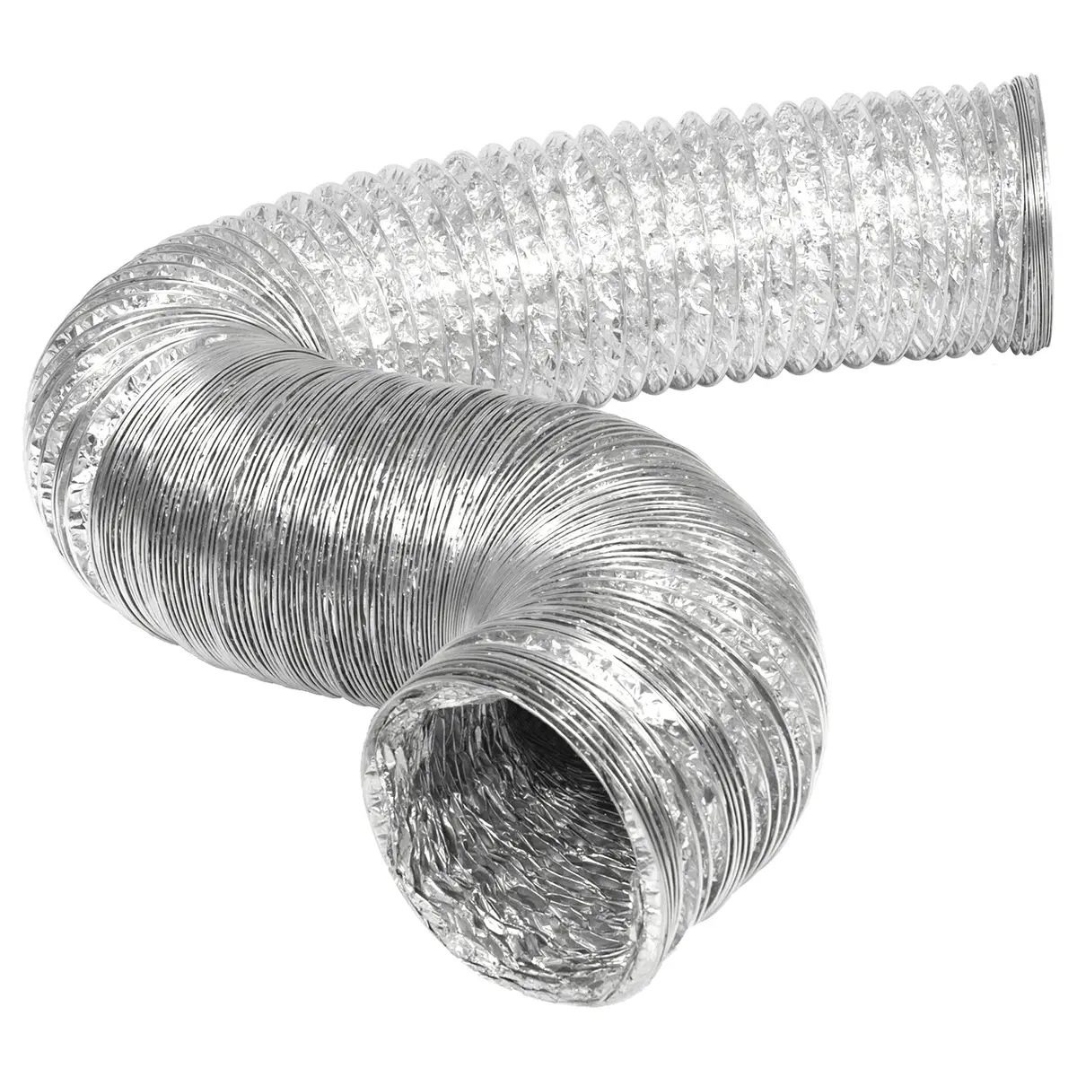 Abestorm Dehumidifier Aluminum Flexible Foil Outlet Duct For Guardian Sns55, Sn90 And Sns90, 6 Inches In Diameter And 11.5 Feet Long (6") 1