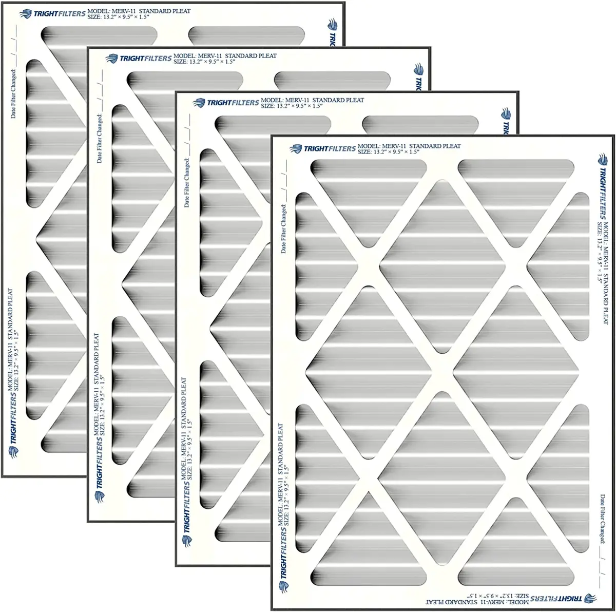 Abestorm 4 Pack Merv11 Filter Decdust1350 / Decdust1350ig 1
