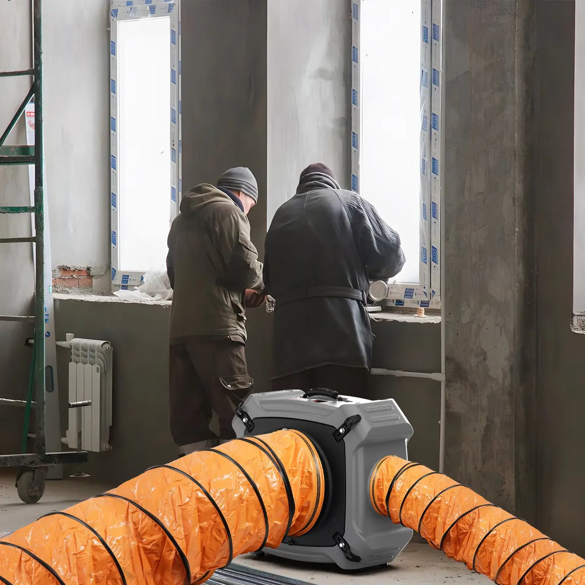 Abestorm 8" Pvc Flexible Duct Hose 1