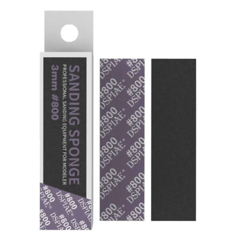 Dspiae 3Mm #800 Sanding Sponge 5Pcs 1
