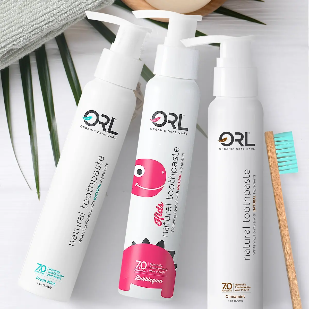 Orl Fluoride-Free Toothpaste With Natural Hydroxyapatite 1