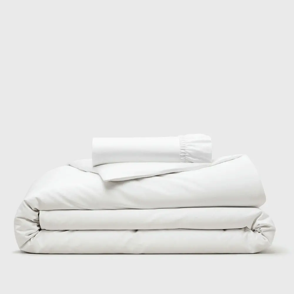 Public Goods Organic Duvet Cover & Fitted Sheet Set 1