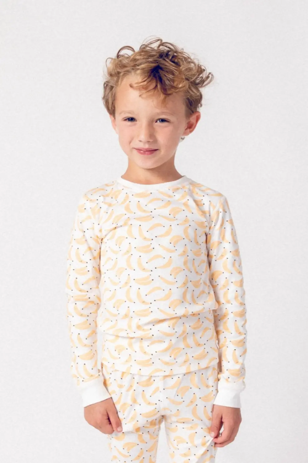 Dodo Banana Banana Organic Pima Cotton Pajama Set 1