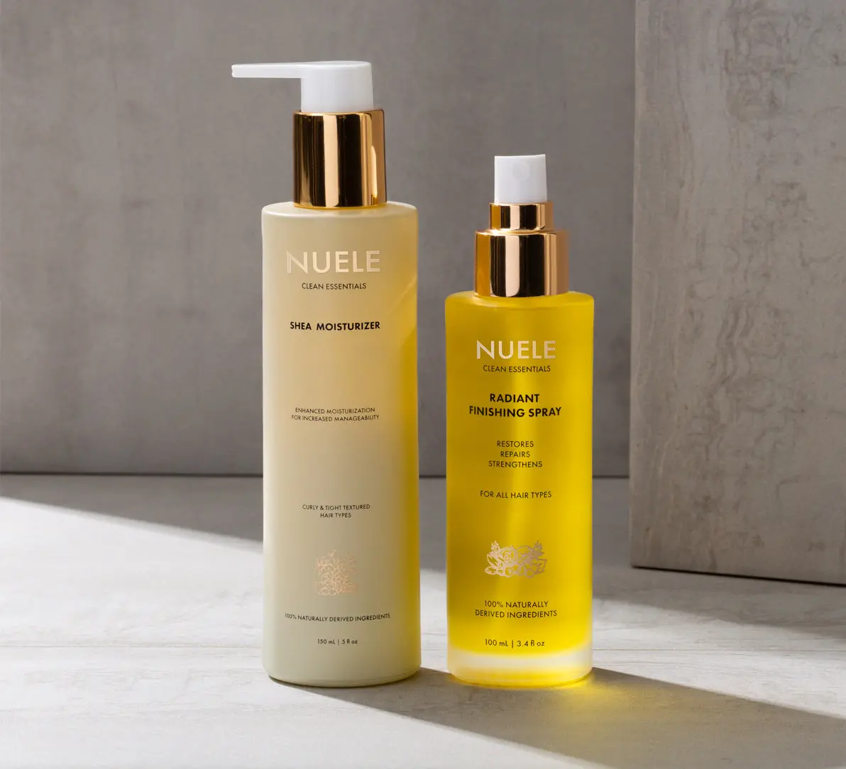 Nuele Shea Moisturizer, Radiant Finishing Spray 2