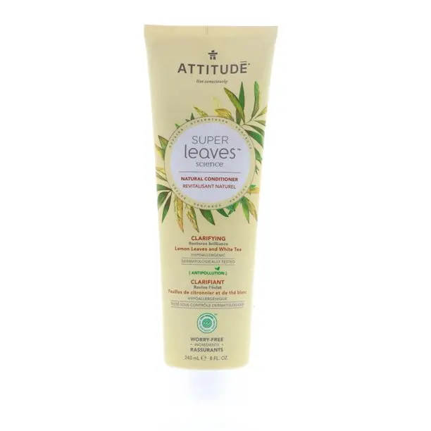 Attitude Clarifying Conditioner - Nourishes & Protects Hair (8Oz) - 4 Pack 1