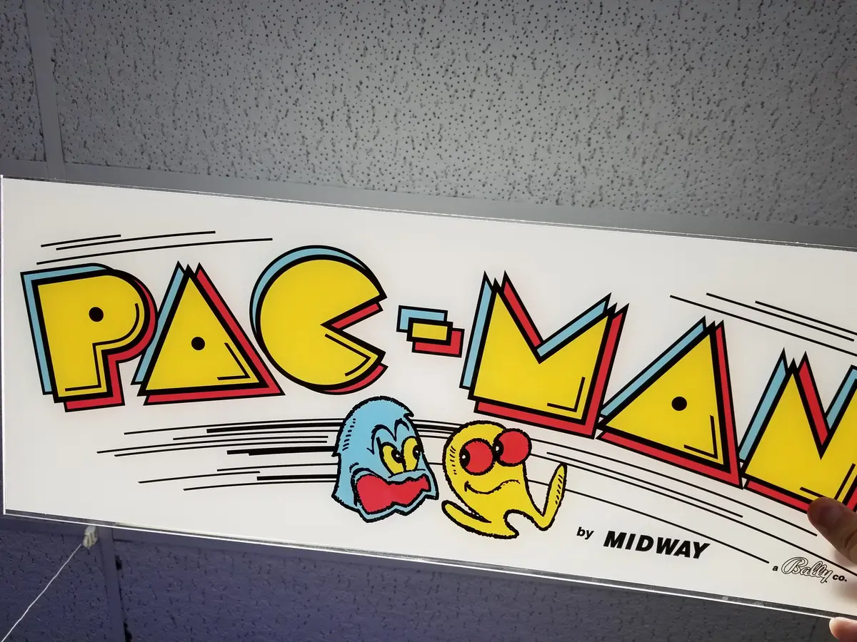 Pac-Man Arcade Marquee 1