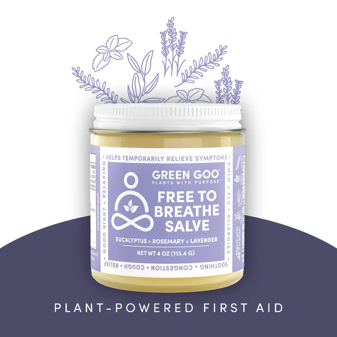 Green Goo Free To Breathe Natural Decongestant 1