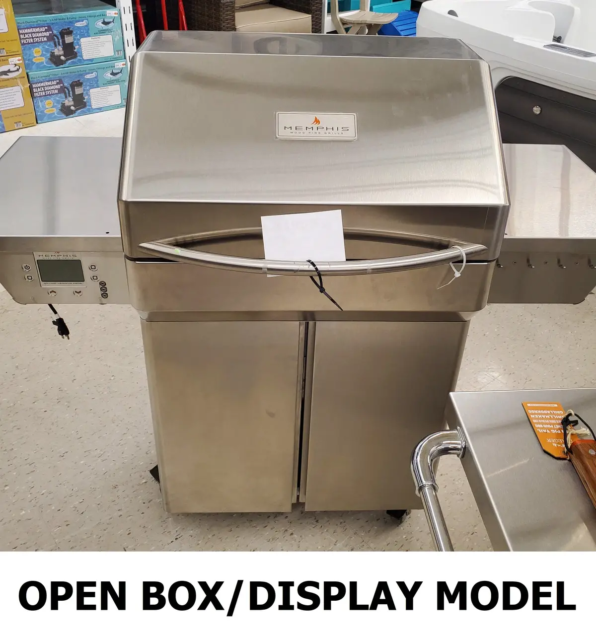 Outlet Memphis Woodfire Grill With Wifi 1