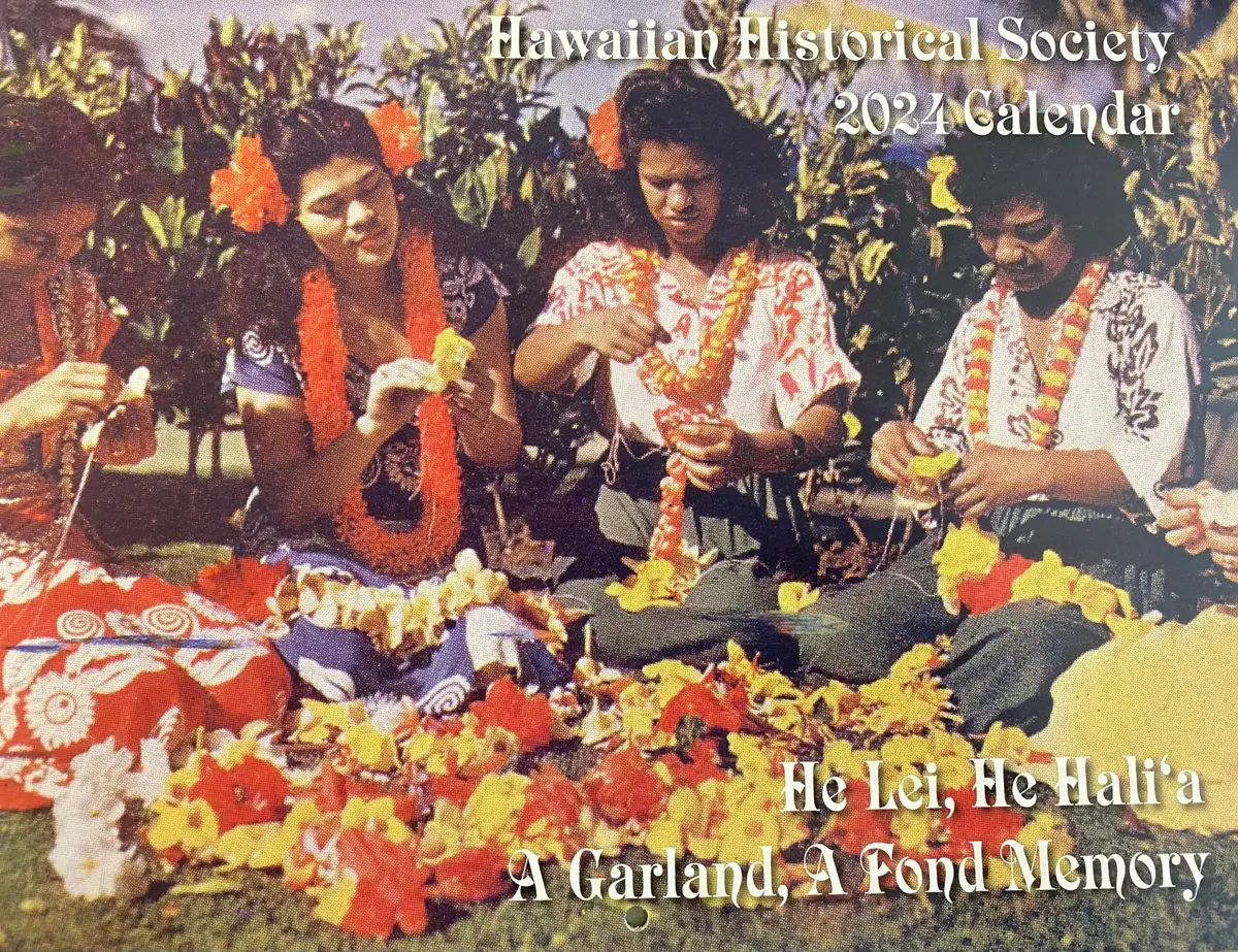 The 2024 Hawaiian Historical Society Calendar 1
