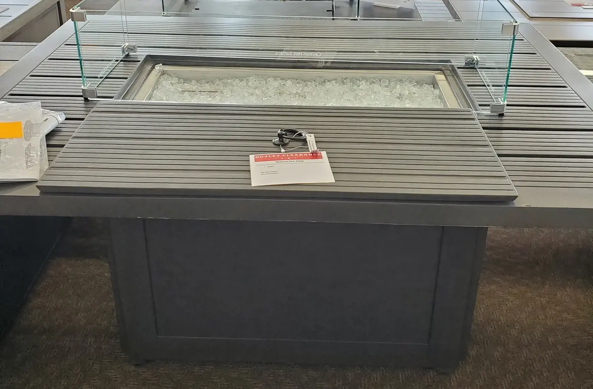 Outlet Channel Fire Table 1